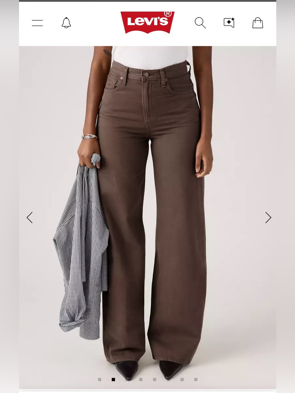 NWT Levi’s Ribcage Wide Leg Jeans